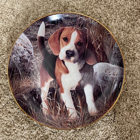 danbury mint dog plates